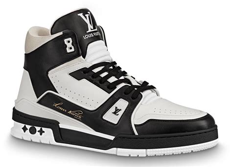 louis vuitton sneakers black and white|authentic louis vuitton sneakers.